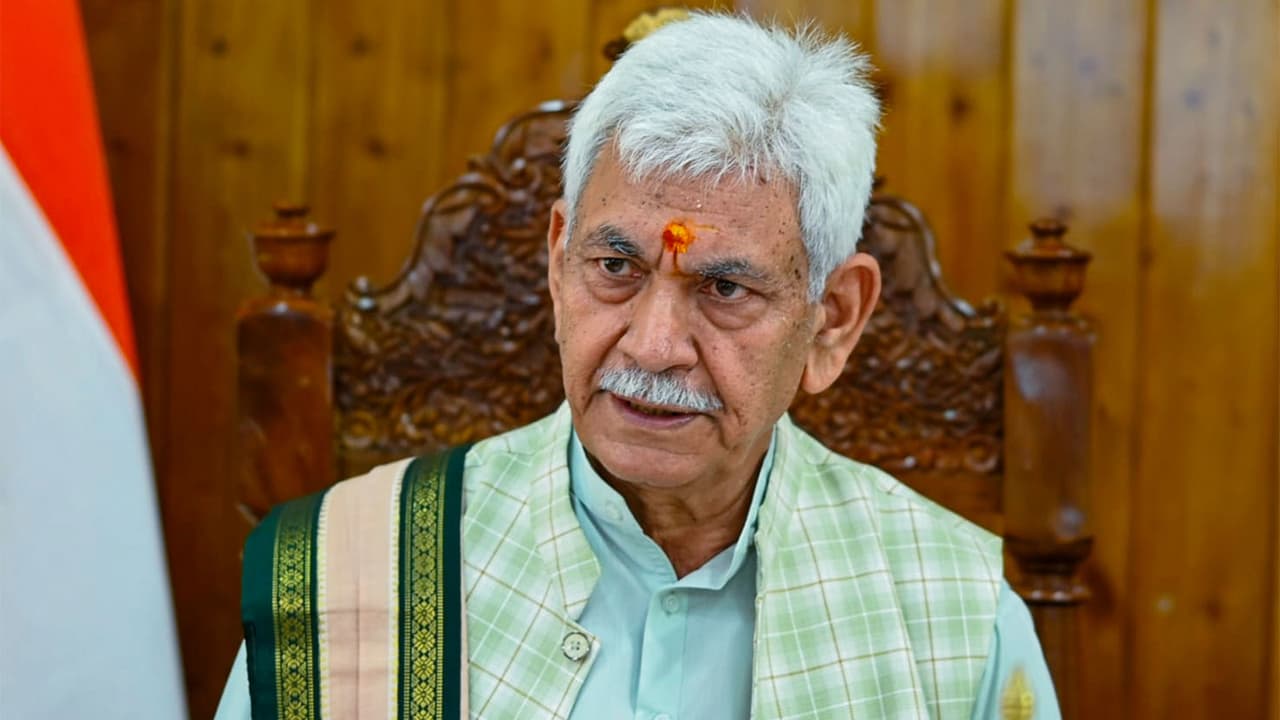 Jammu and Kashmir Lieutenant Governor Manoj Sinha (File Photo/ANI) Jammu and Kashmir Lieutenant Governor Manoj Sinha (File Photo/ANI)