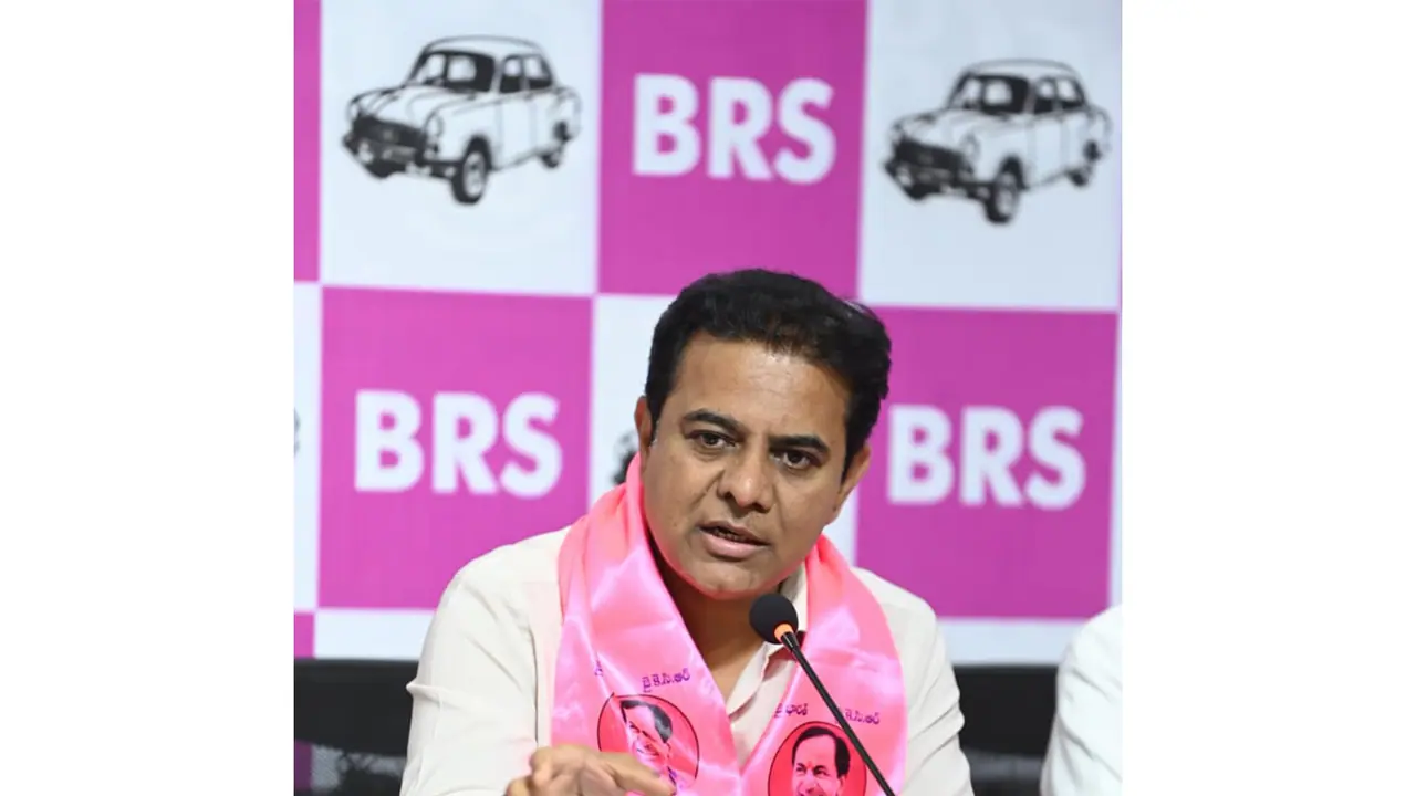BRS Working President KT Rama Rao (Photo/BRS) BRS Working President KT Rama Rao (Photo/BRS)