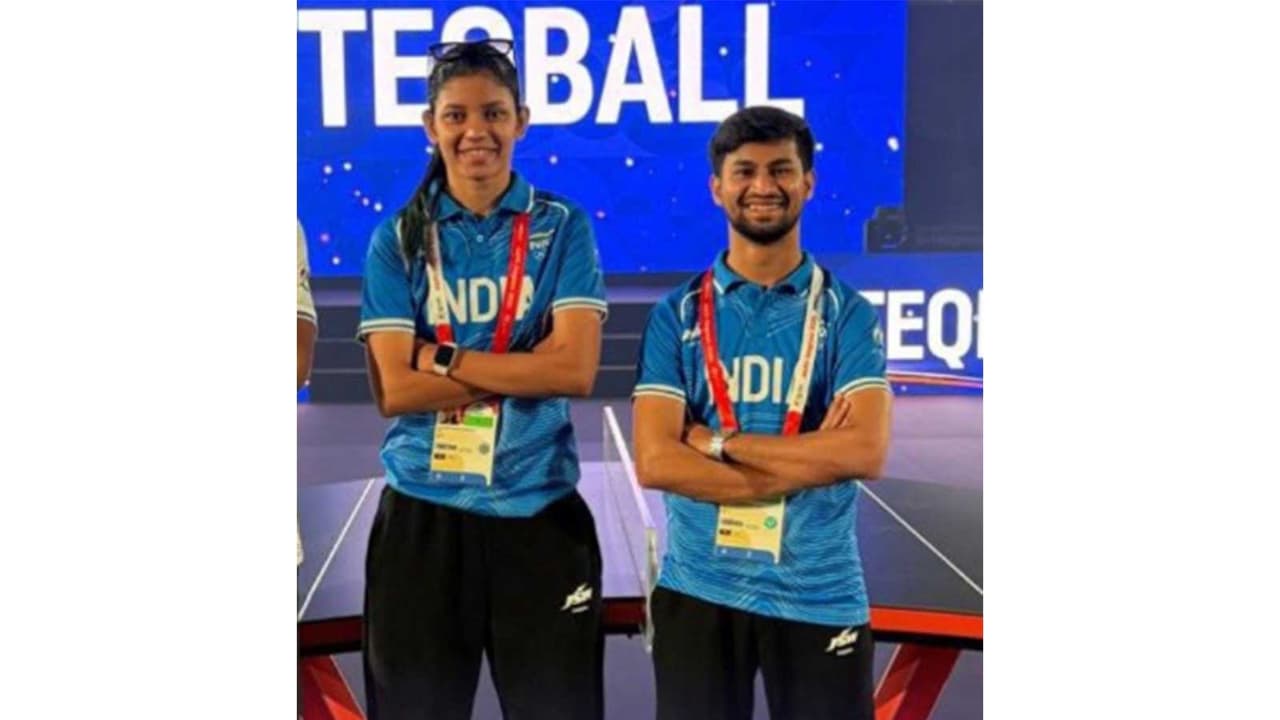 Quimcy Joaquim Dsouza and Mohamed Anas Imran Beg (Photo: @Media_SAI) Quimcy Joaquim Dsouza and Mohamed Anas Imran Beg (Photo: @Media_SAI)