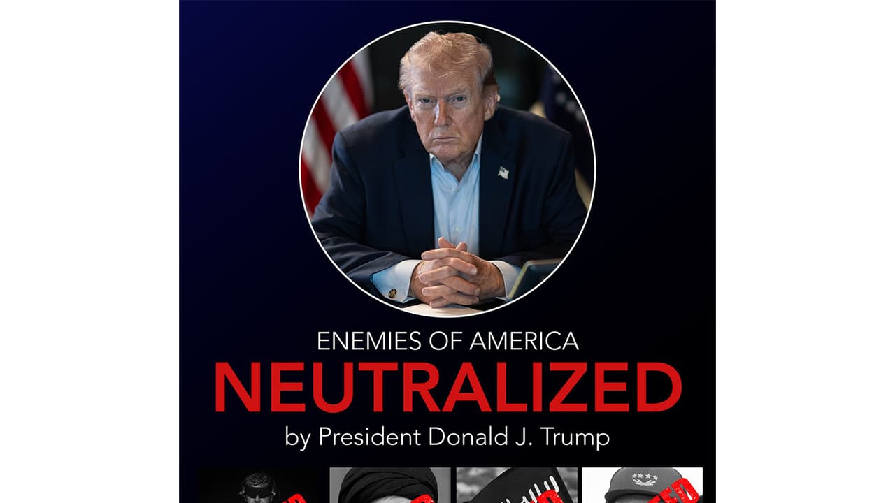 The White House graphic depicting adversarial world leaders labeled as “arrested”, “killed”, or “indicted” under President Donald Trump. (Photo: X/@WhiteHouse) The White House graphic depicting adversarial world leaders labeled as “arrested”, “killed”, or “indicted” under President Donald Trump. (Photo: X/@WhiteHouse)