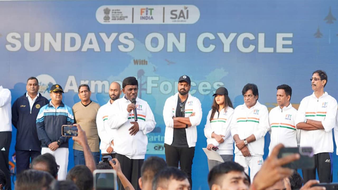 53rd Edition of Fit India Sundays on Cycle, Goa (Photo/GoaGovernment) 53rd Edition of Fit India Sundays on Cycle, Goa (Photo/GoaGovernment)