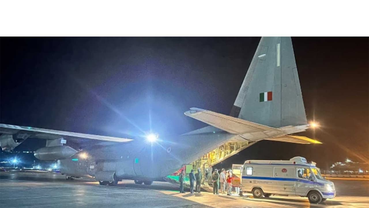 Indian Air Force (IAF) C 130J aircraft (Photo/Defence Ministry) Indian Air Force (IAF) C 130J aircraft (Photo/Defence Ministry)