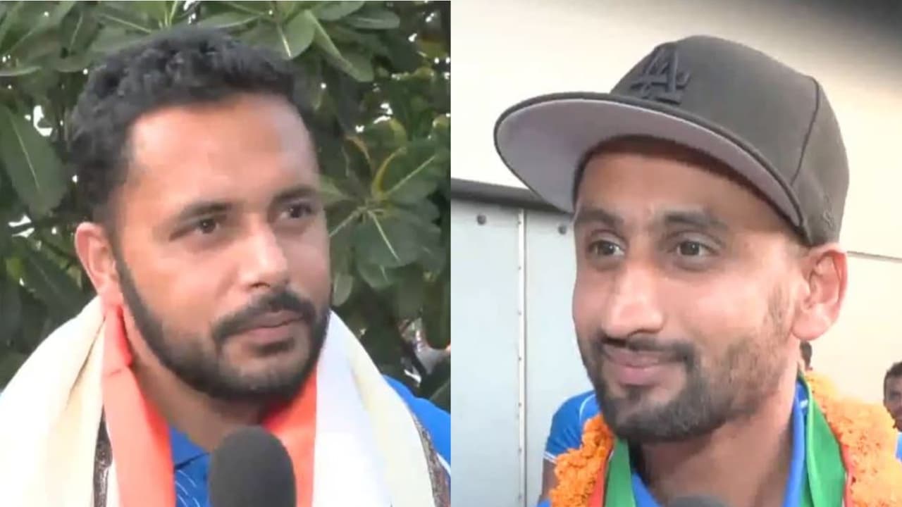 Harmanpreet Singh and Mandeep Singh. (Photo/ANI) Harmanpreet Singh and Mandeep Singh. (Photo/ANI)