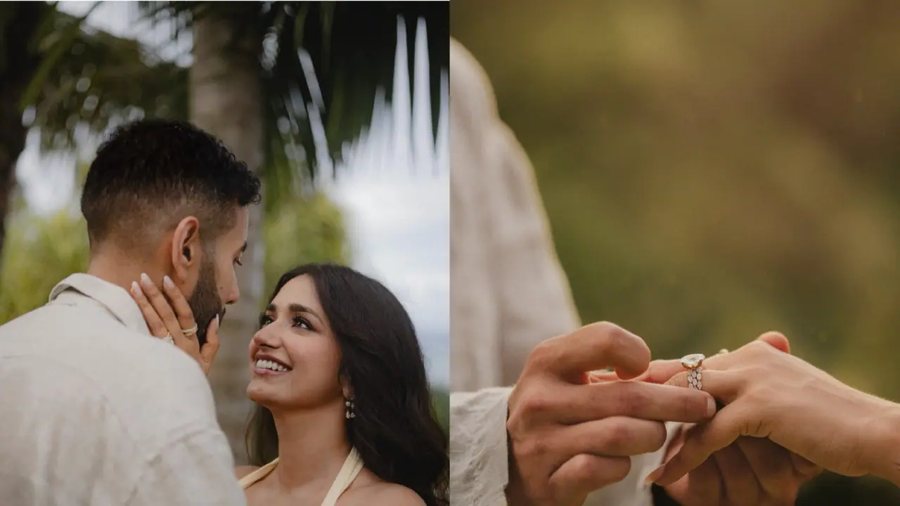 Actor Jiyaa Shankar announces engagement (Photo/Instagram@jiyaashankarofficial) Actor Jiyaa Shankar announces engagement (Photo/Instagram@jiyaashankarofficial)