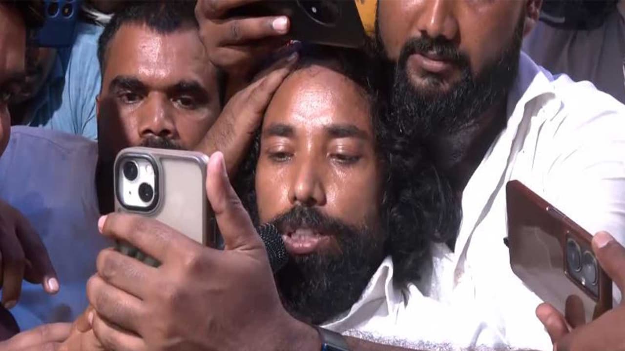Student leader Devendra Nath Mahato (Photo/ANI) Student leader Devendra Nath Mahato (Photo/ANI)