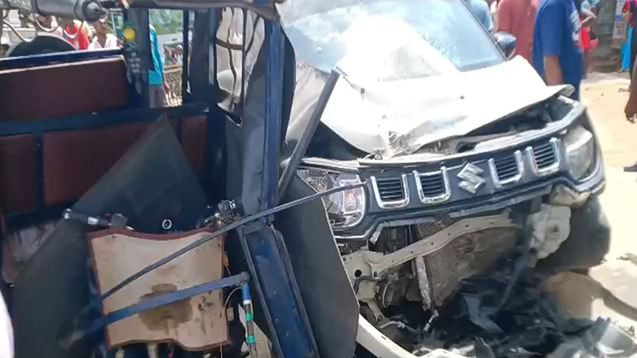 Visuals of the accident (Photo/ANI) Visuals of the accident (Photo/ANI)