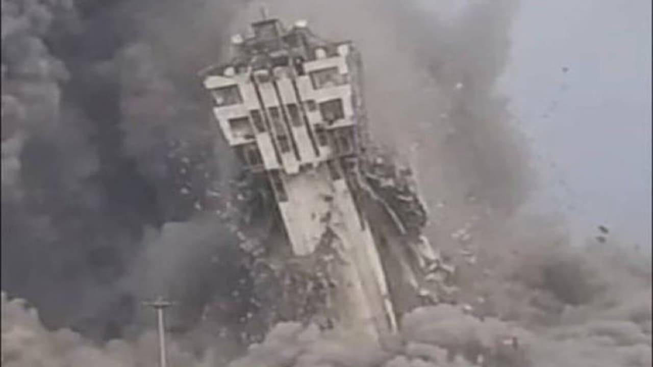 Destroyed surveillance tower at Iran's Shahid Kalantari Port in Chabahar (Photo/X@PeteHegseth) Destroyed surveillance tower at Iran's Shahid Kalantari Port in Chabahar (Photo/X@PeteHegseth)
