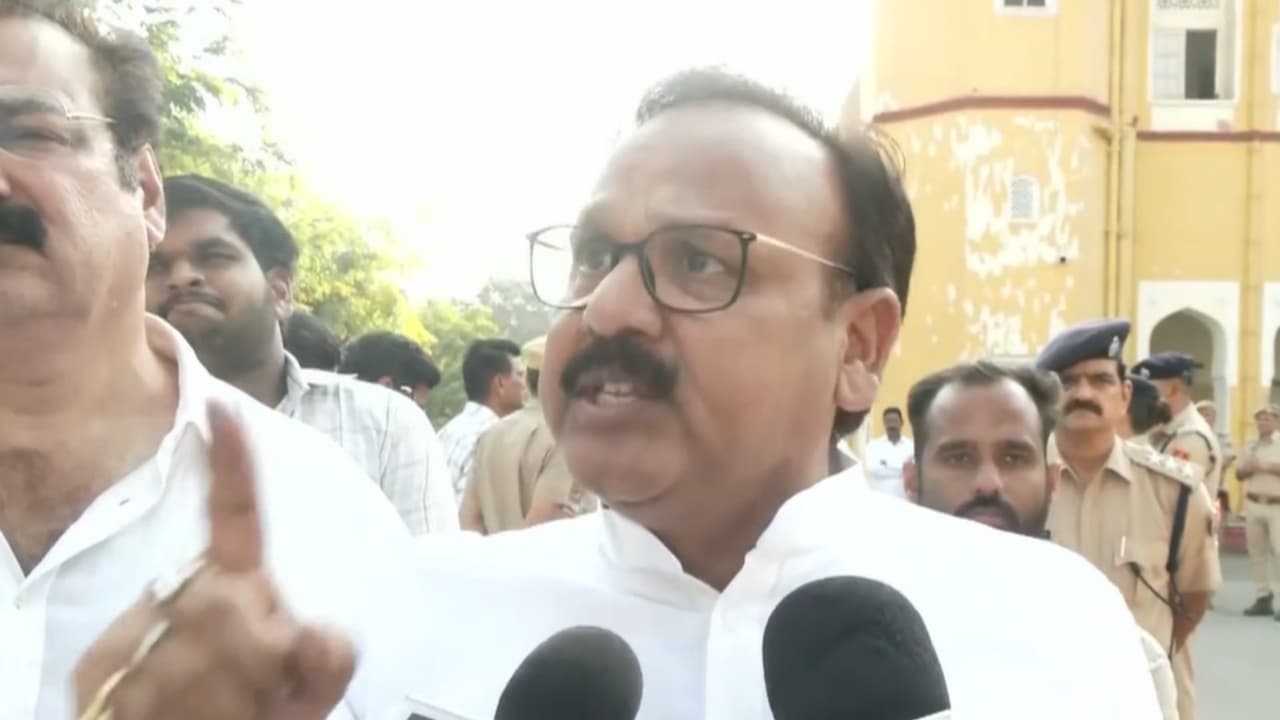 Congress MLA Amin Kagzi (Photo/ANI) Congress MLA Amin Kagzi (Photo/ANI)