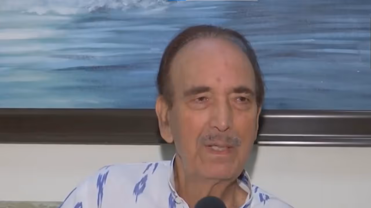 Democratic Progressive Azad Party (DPAP) chief Ghulam Nabi Azad (Photo/ANI) Democratic Progressive Azad Party (DPAP) chief Ghulam Nabi Azad (Photo/ANI)