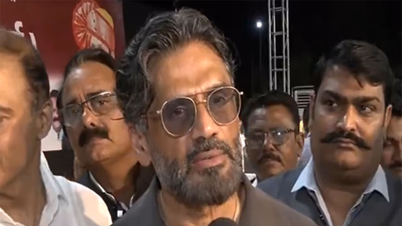 Actor Suniel Shetty (Image source: ANI)