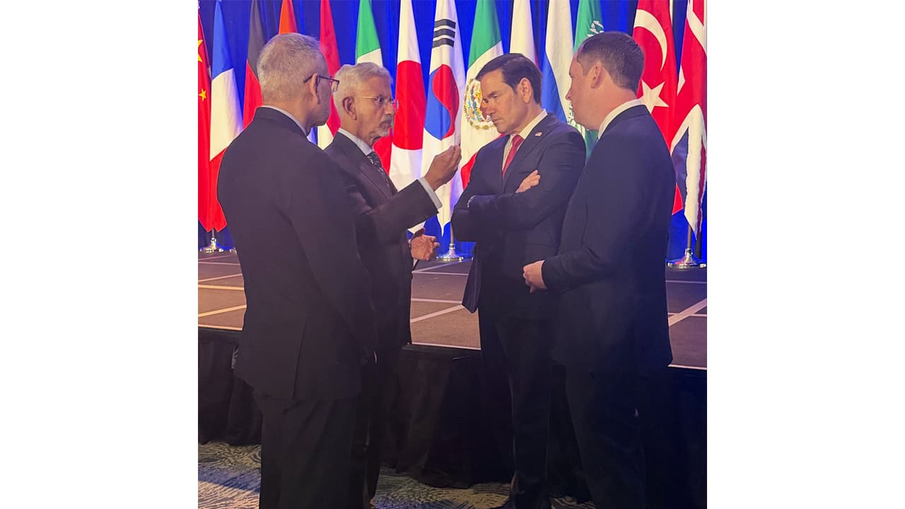 External Affairs Minister S Jaishankar holds bilateral with US Secretary of State Marco Rubio (Photo/X/@DrSJaishankar) External Affairs Minister S Jaishankar holds bilateral with US Secretary of State Marco Rubio (Photo/X/@DrSJaishankar)
