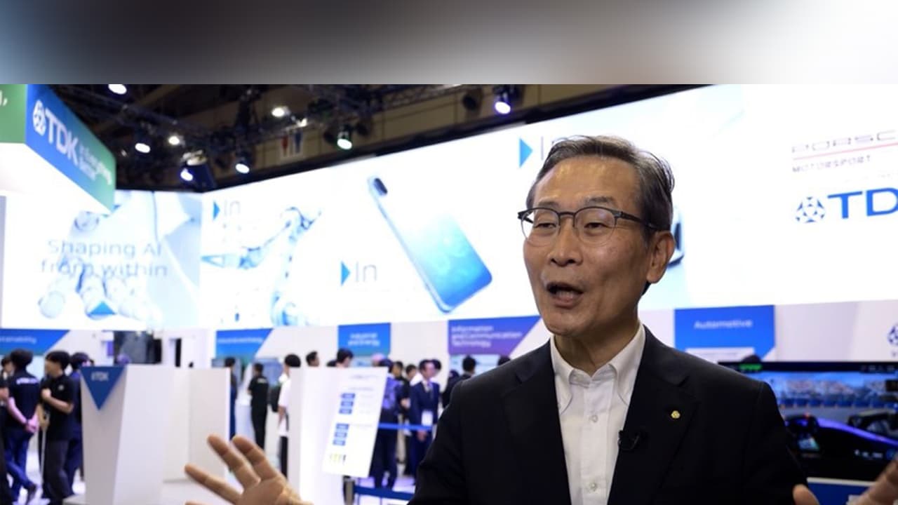 Noboru Saito, CEO of TDK (Photo/ANI)