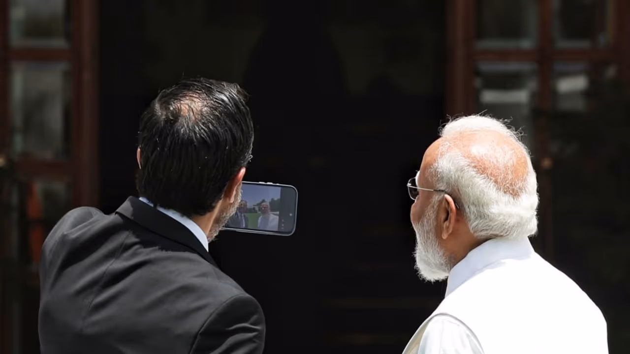 Cyprus President Nikos Christodoulides and Prime Minister Narendra Modi (Photo: X@narendramodi) Cyprus President Nikos Christodoulides and Prime Minister Narendra Modi (Photo: X@narendramodi)