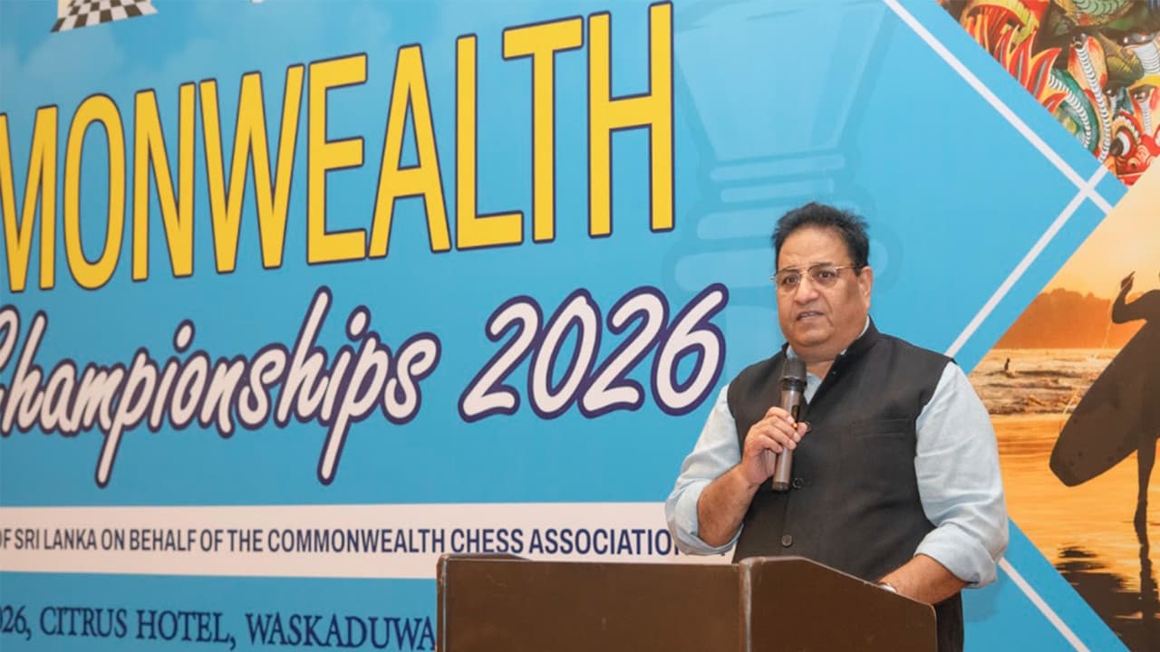 Bharat Singh Chauhan, Chairman of Commonwealth Chess Association. (Photo/CWCA) Bharat Singh Chauhan, Chairman of Commonwealth Chess Association. (Photo/CWCA)