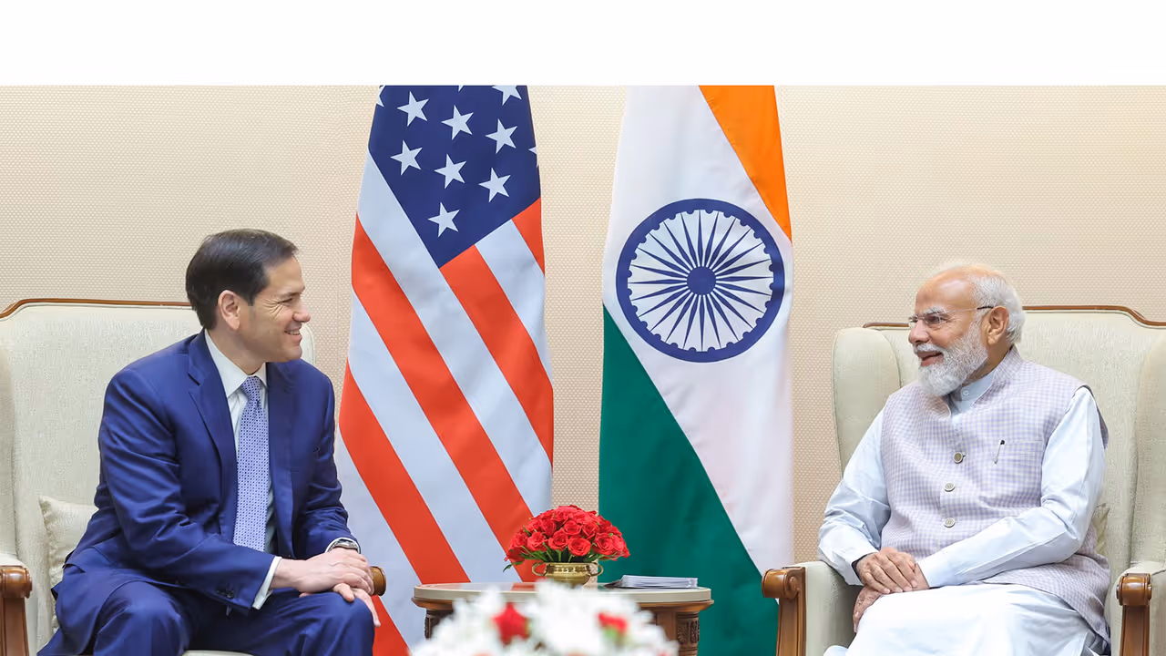 US Secretary of State Marco Rubio with Prime Minister Narendra Modi. (Photo: X/@SecRubio) US Secretary of State Marco Rubio with Prime Minister Narendra Modi. (Photo: X/@SecRubio)