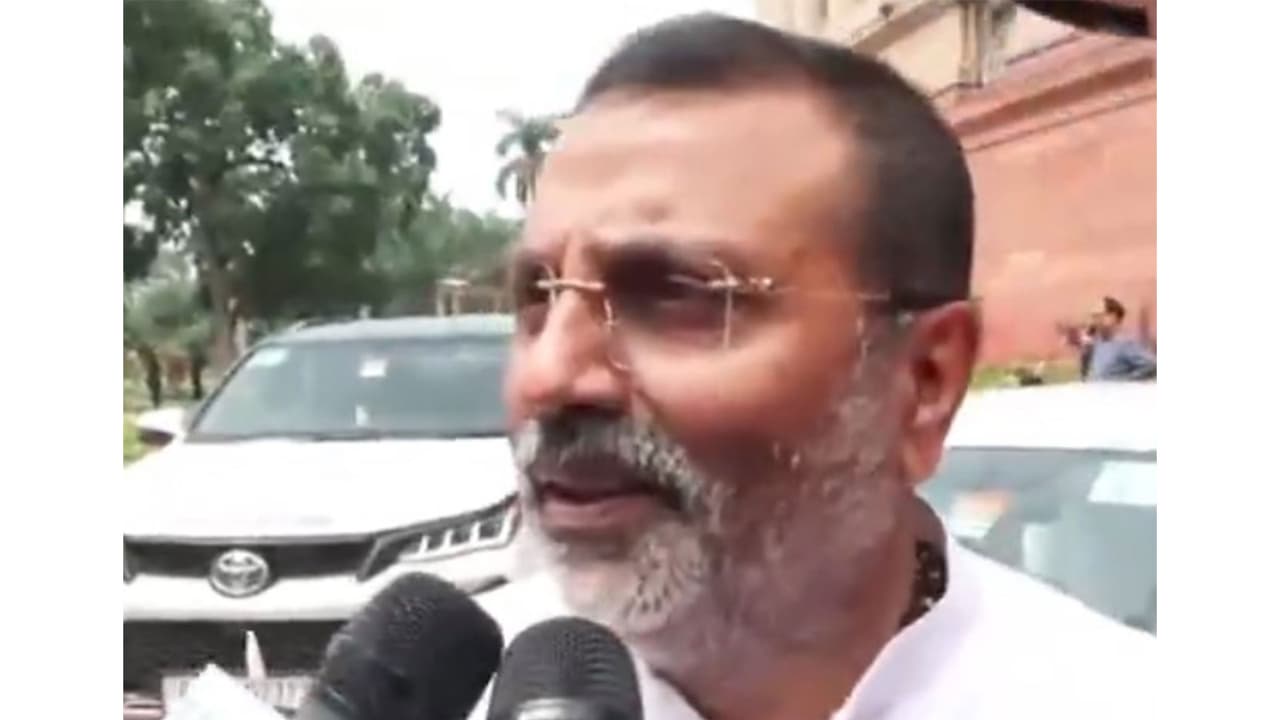 BJP MP Nishikant Dubey (Photo/ANI) BJP MP Nishikant Dubey (Photo/ANI)