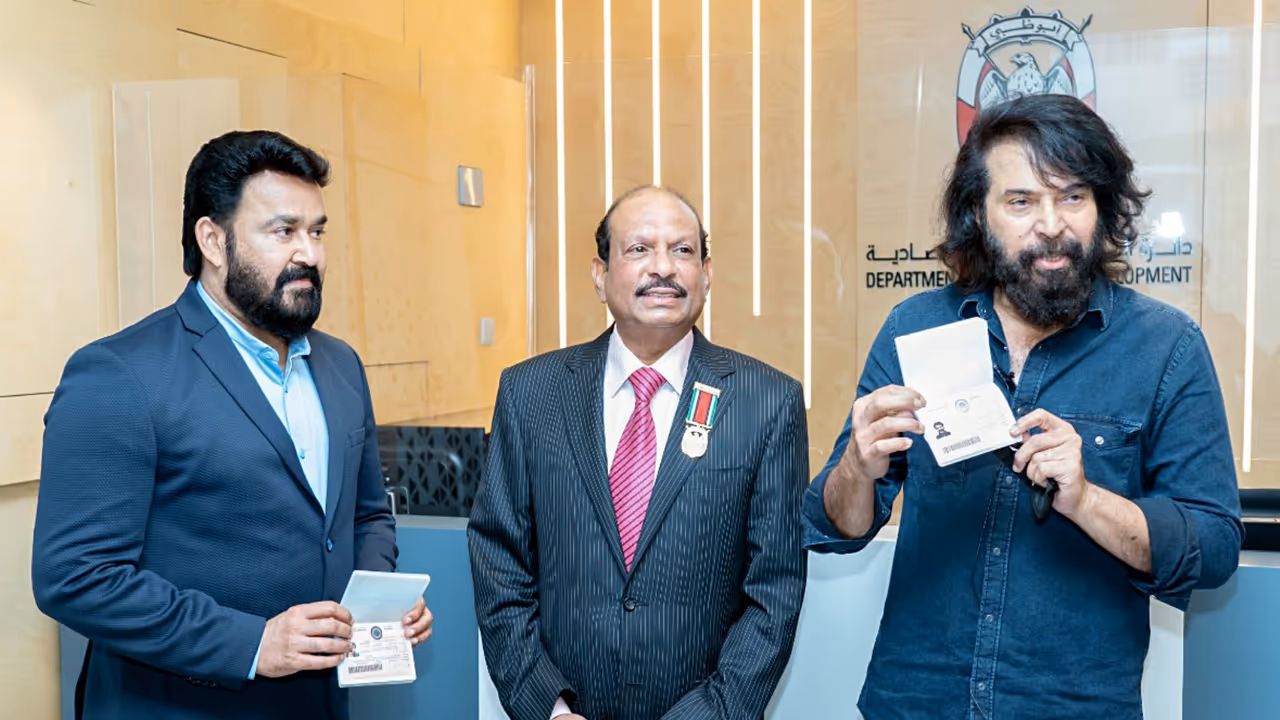 Actors Mohanlal and Mammootty (Image source: ANI)