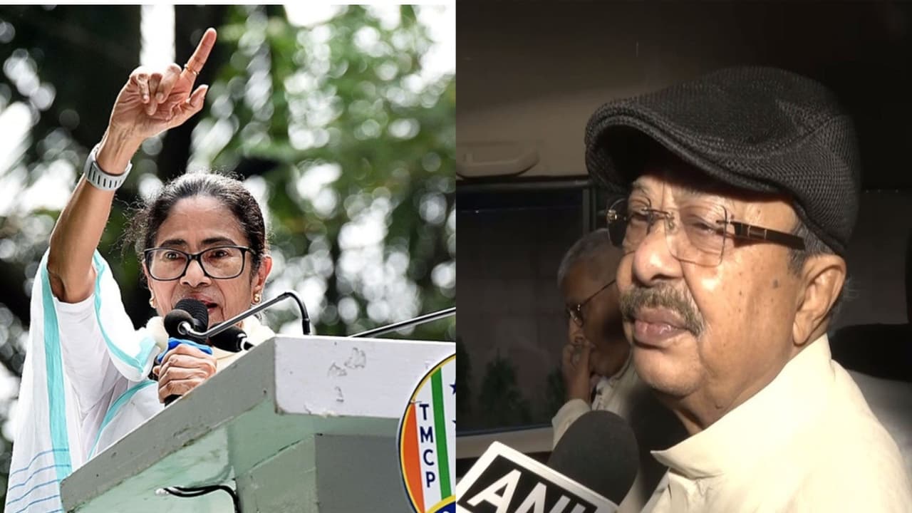 Mamata Banerjee and Arup Roy (Photo/ANI) Mamata Banerjee and Arup Roy (Photo/ANI)