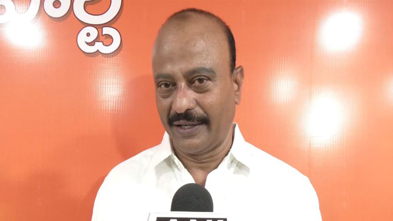 Andhra Pradesh BJP spokesperson Shaik Baji (Photo/ANI) Andhra Pradesh BJP spokesperson Shaik Baji (Photo/ANI)