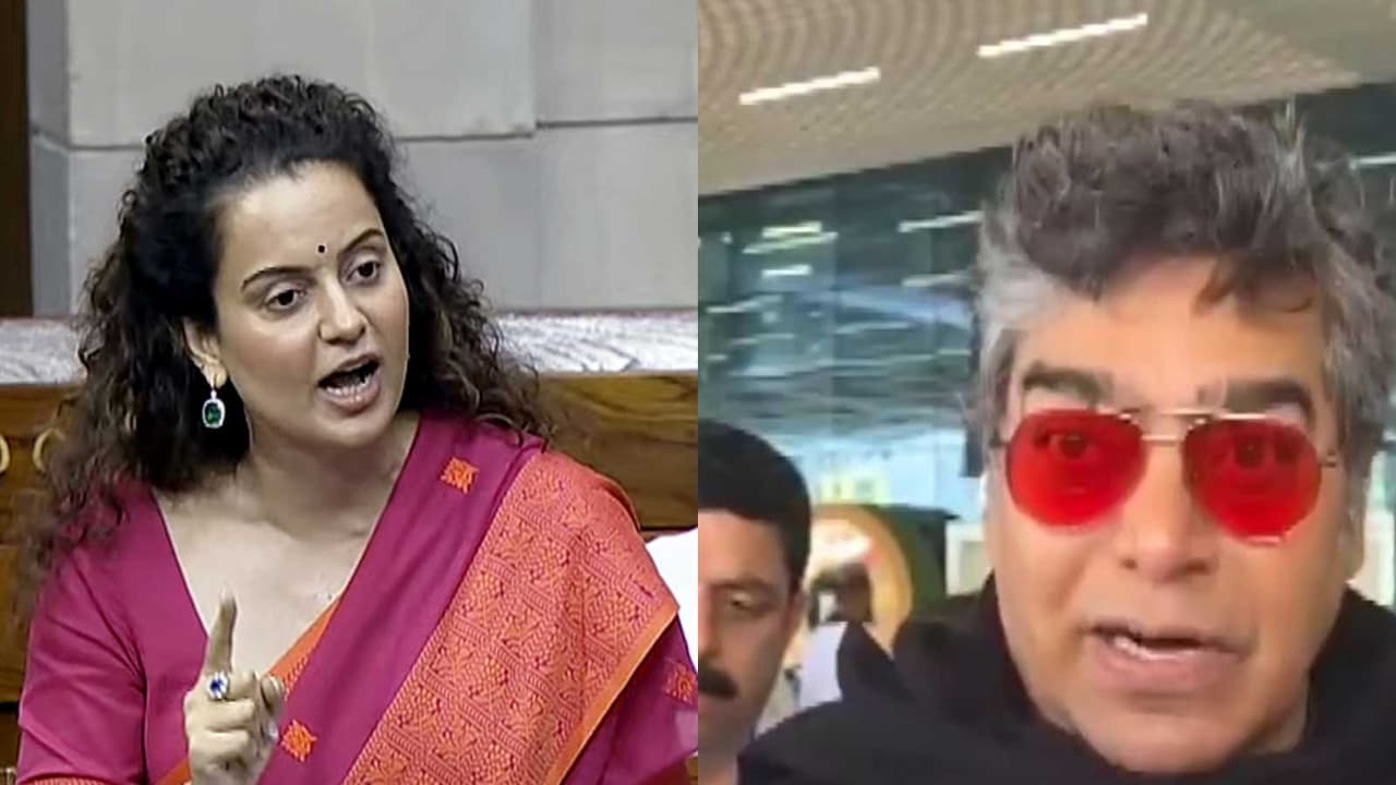 Ashutosh Rana reacts to Kangana Ranaut's remarks (Photo/ANI) Ashutosh Rana reacts to Kangana Ranaut's remarks (Photo/ANI)