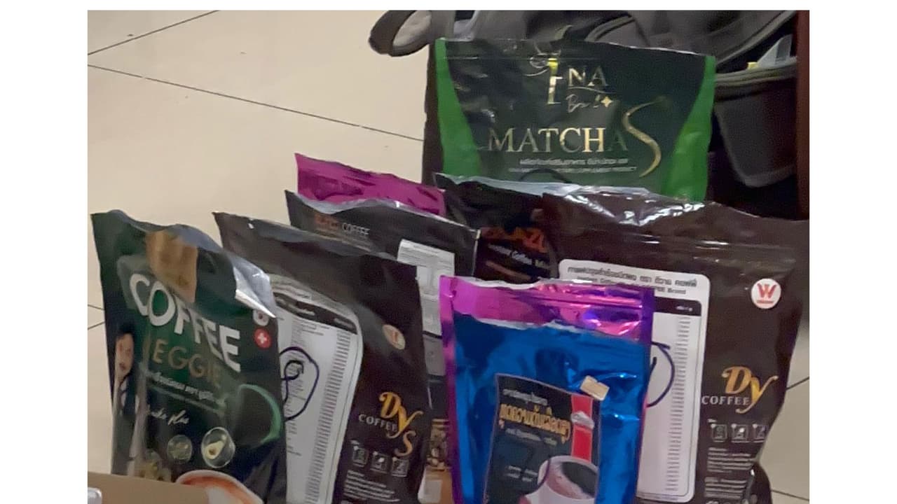 Packets seized by DRI (Photo/DRI)