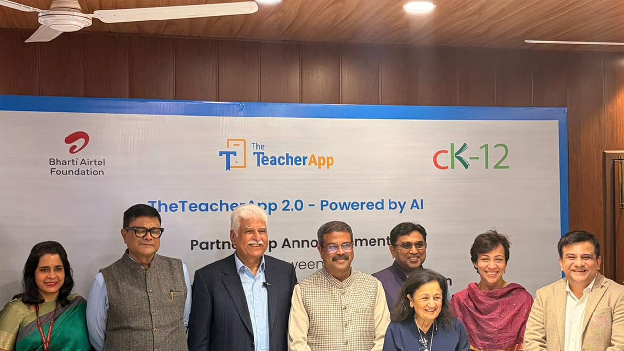 Bharti Airtel Foundation and CK 12 Foundation Launch One of India’s Most Comprehensive AI Integration for Teacher Empowerment (Photo/Press release) Bharti Airtel Foundation and CK 12 Foundation Launch One of India’s Most Comprehensive AI Integration for Teacher Empowerment (Photo/Press release)