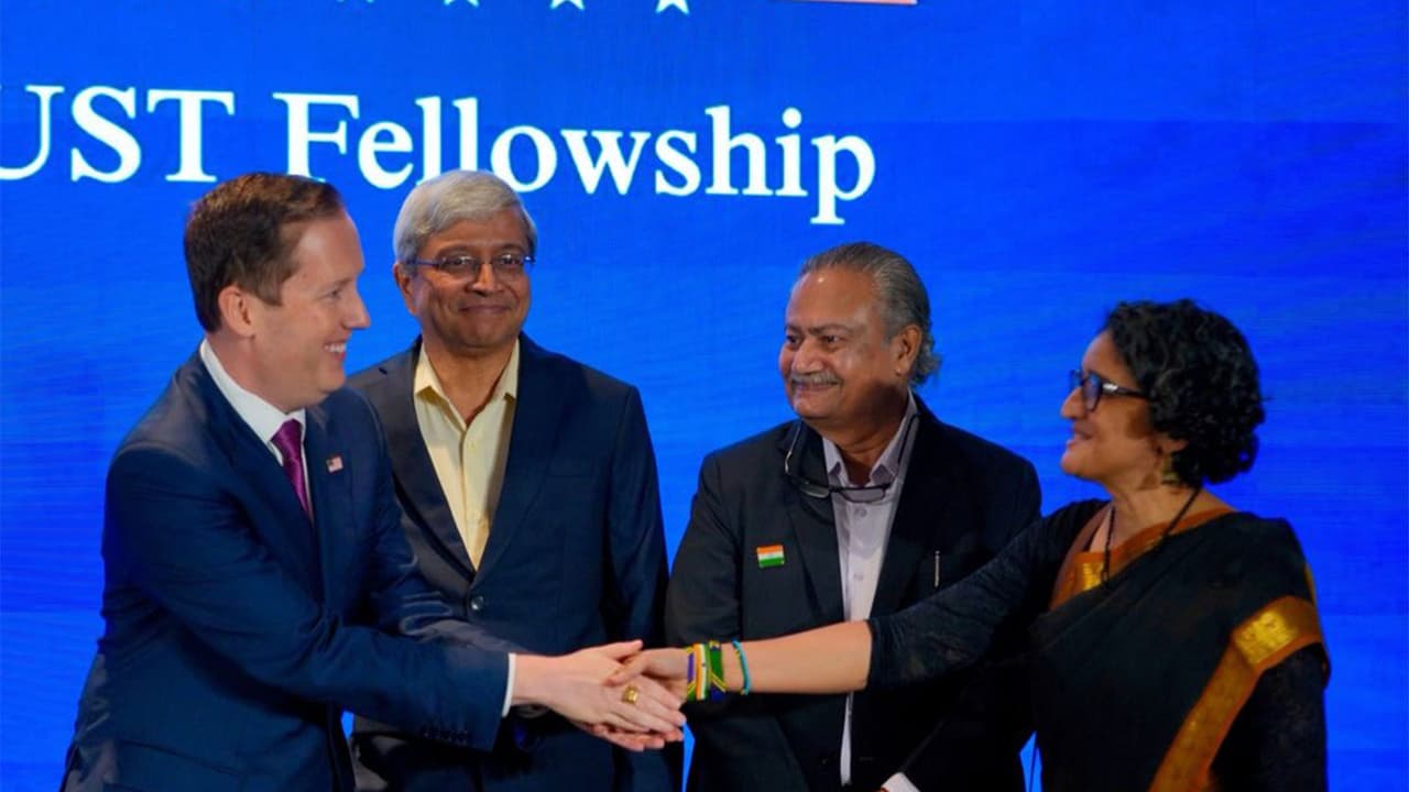 Launch of India US TRUST fellowship (Photo/X@USAmbIndia) Launch of India US TRUST fellowship (Photo/X@USAmbIndia)