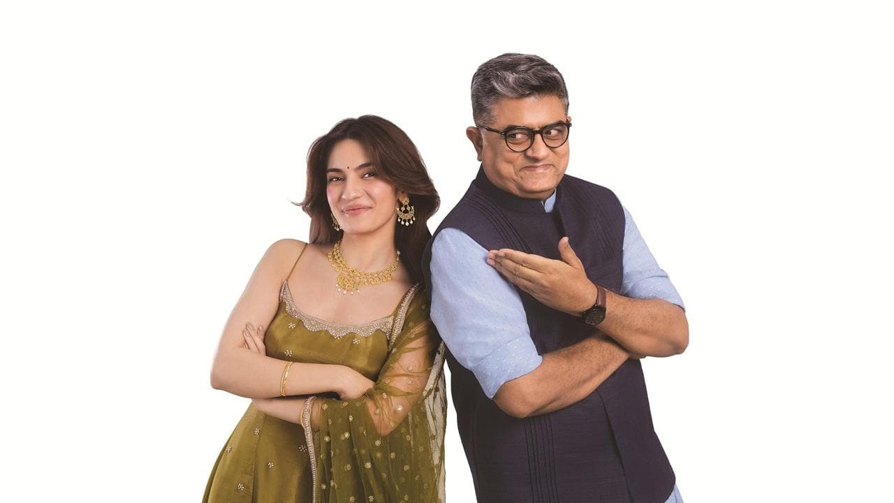 Gajraj Rao and Pratibha Ranta (Photo/ Reliance Jewels) Gajraj Rao and Pratibha Ranta (Photo/ Reliance Jewels)