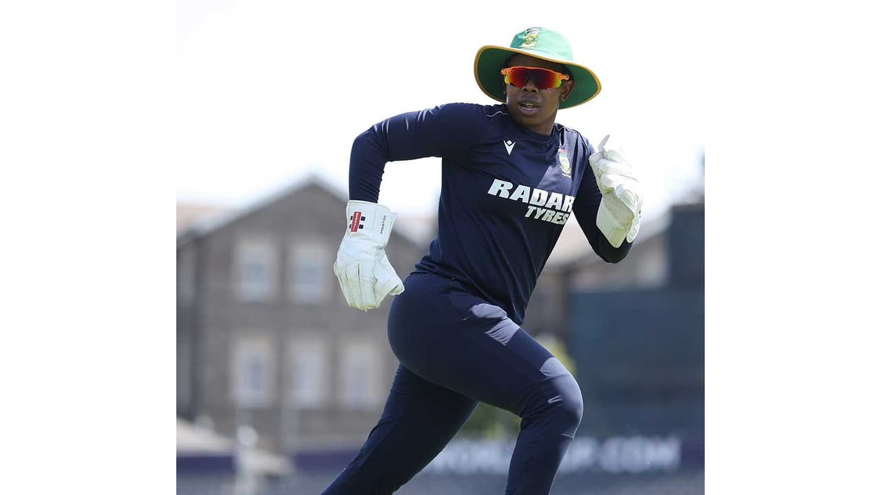Sinalo Jafta. (Photo:X/@ProteasWomenCSA) Sinalo Jafta. (Photo:X/@ProteasWomenCSA)