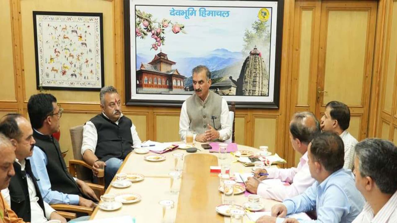 Himachal CM Sukhu reviews investment reforms following NITI Aayog's frontrunner ranking (Photo: Himachal CMO) Himachal CM Sukhu reviews investment reforms following NITI Aayog's frontrunner ranking (Photo: Himachal CMO)