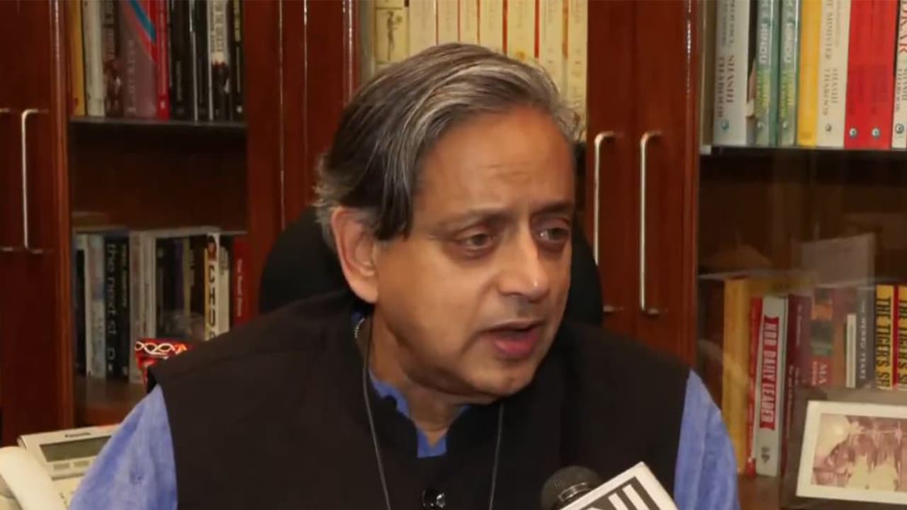 Congress MP Shashi Tharoor (File Photo/ANI) Congress MP Shashi Tharoor (File Photo/ANI)
