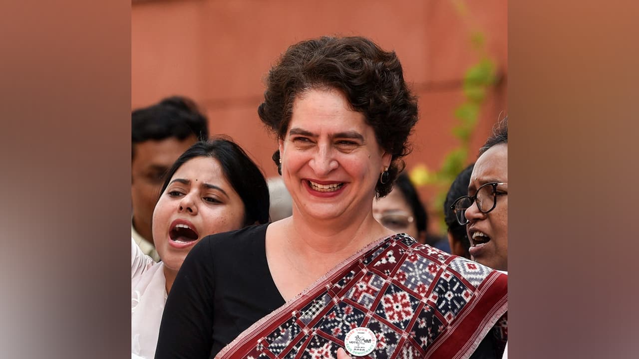 Congress leader Priyanka Gandhi Vadra (Photo/ANI)