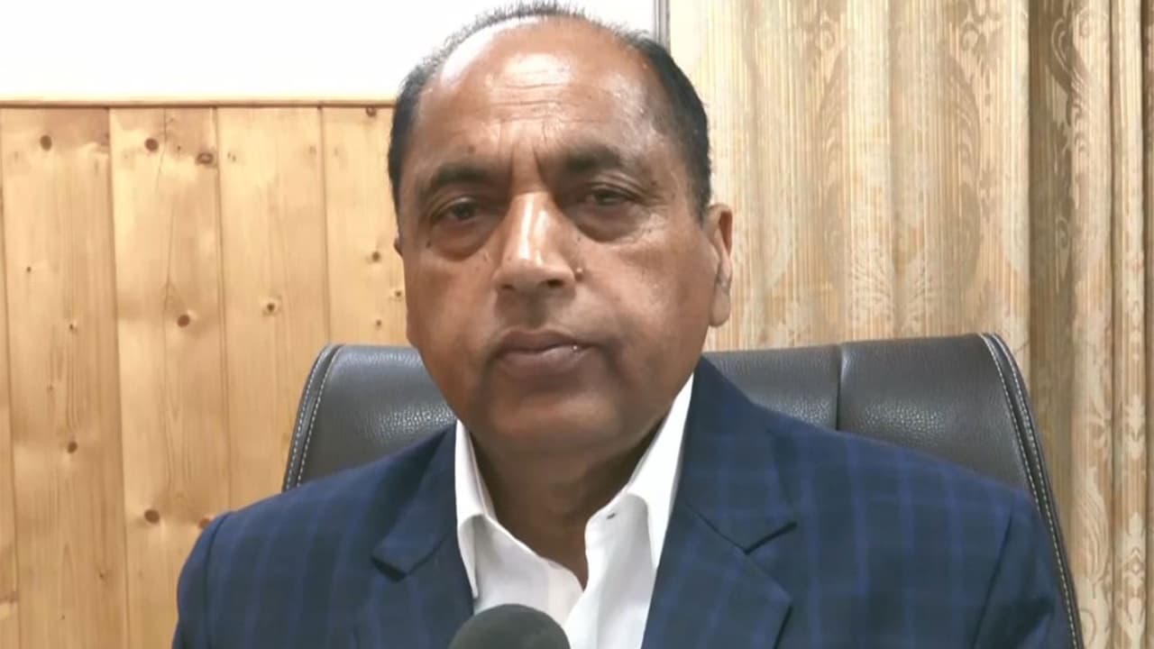 Himachal Pradesh Former Chief Minister Jai Ram Thakur (Photo/ANI) Himachal Pradesh Former Chief Minister Jai Ram Thakur (Photo/ANI)