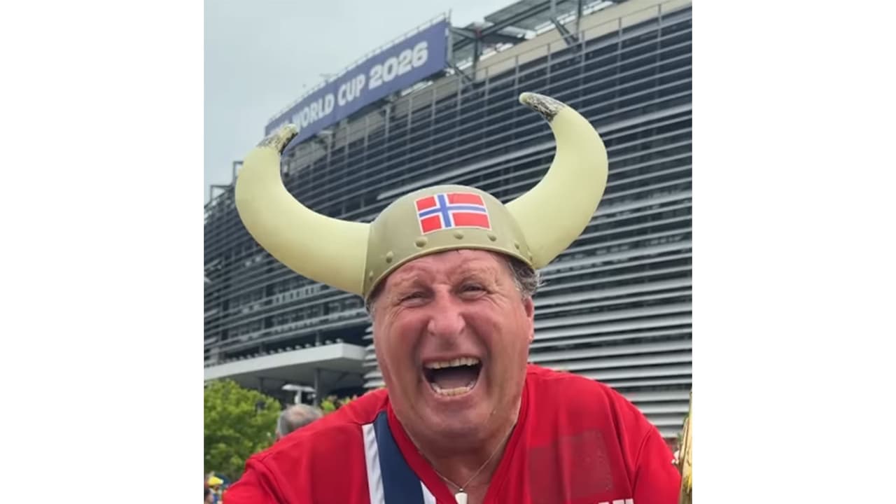 Norway super fan Rune (Photo: @FIFA Instagram) Norway super fan Rune (Photo: @FIFA Instagram)