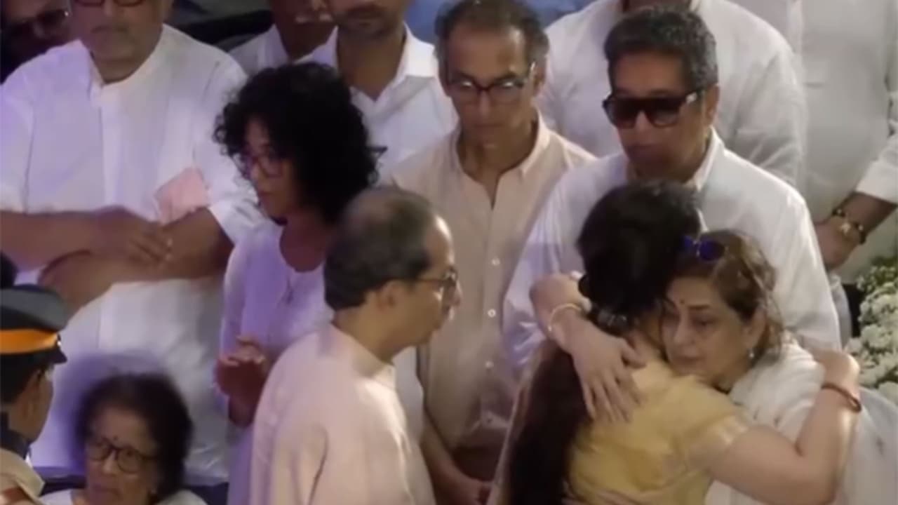 A still from Asha Bhosle's residence (Photo/ANI) A still from Asha Bhosle's residence (Photo/ANI)