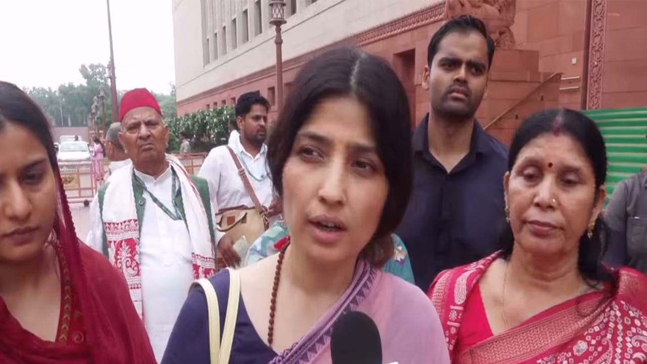 Samajwadi Party MP Dimple Yadav (Photo/ANI) Samajwadi Party MP Dimple Yadav (Photo/ANI)