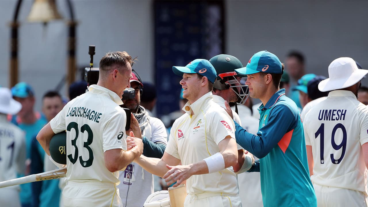 Marnus Labuschagne and Steve Smith. (Photo/ANI) Marnus Labuschagne and Steve Smith. (Photo/ANI)