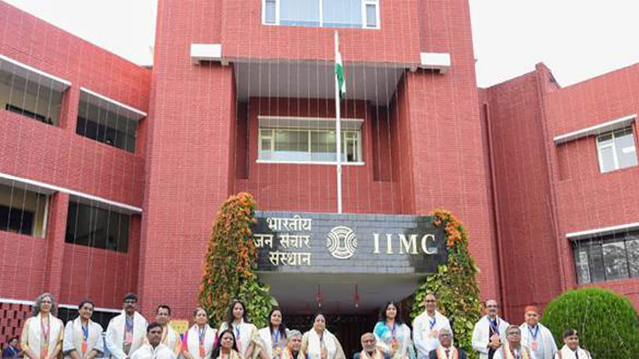 Vice President CP Radhakrishnan, Union MInister Ashwini Vaishnaw at the 57th Convocation of IIMC (Photo/PIB) Vice President CP Radhakrishnan, Union MInister Ashwini Vaishnaw at the 57th Convocation of IIMC (Photo/PIB)