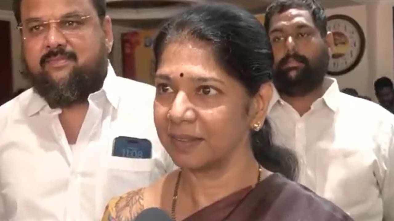 DMK MP Kanimozhi (Photo/ANI) DMK MP Kanimozhi (Photo/ANI)