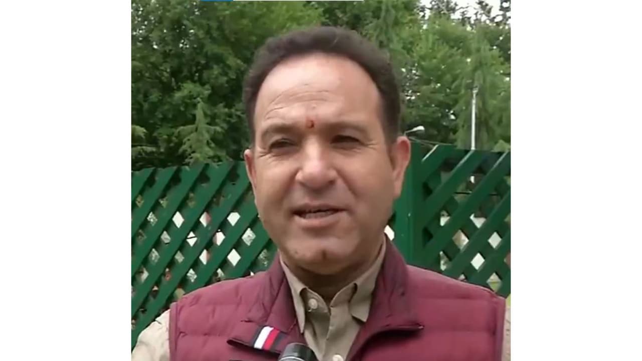 BJP leader and Leader of Opposition in the Jammu and Kashmir Assembly Sunil Sharma(Photo/ANI) BJP leader and Leader of Opposition in the Jammu and Kashmir Assembly Sunil Sharma(Photo/ANI)