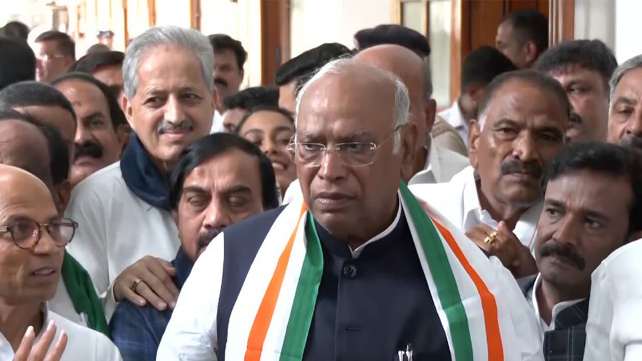 Congress President Mallikarjun Kharge (Photo/ANI) Congress President Mallikarjun Kharge (Photo/ANI)