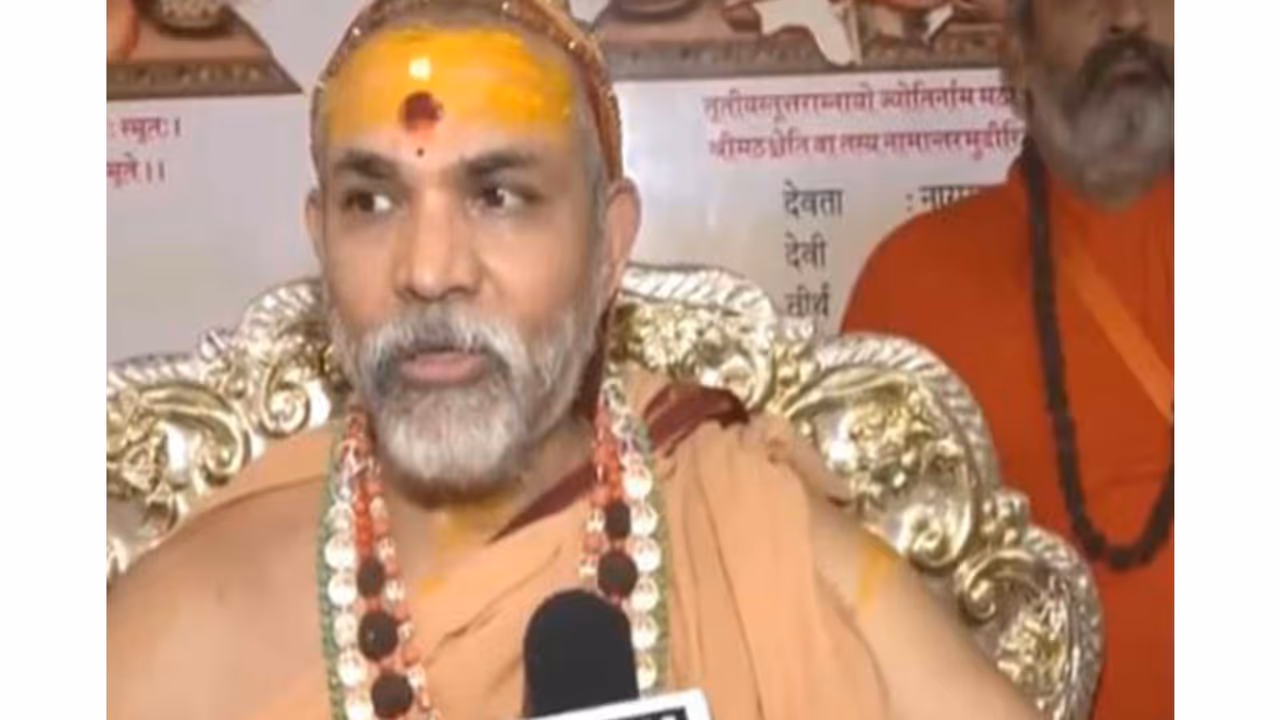 Shankaracharya Swami Avimukteshwaranand Saraswati Maharaj (File photo/ANI) Shankaracharya Swami Avimukteshwaranand Saraswati Maharaj (File photo/ANI)