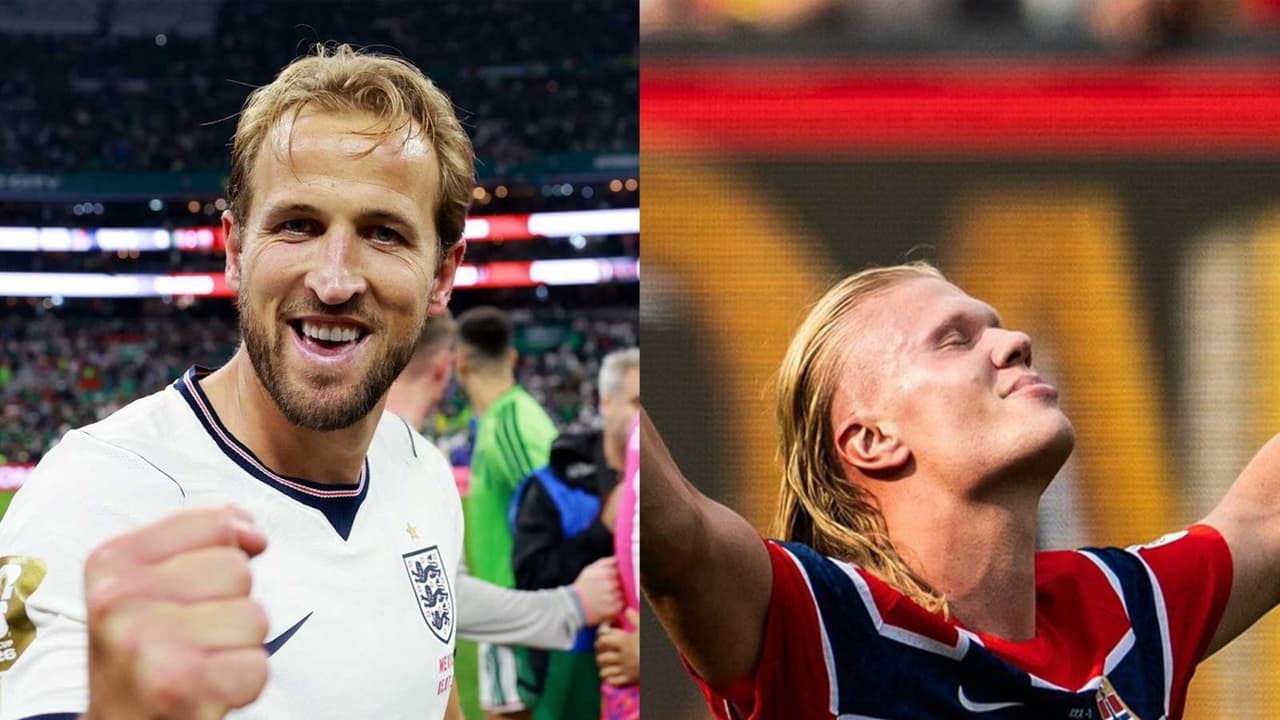 England's Harry Kane (L) and Erling Haaland of Norway. (Photo: X/ @HKane and @ErlingHaaland) England's Harry Kane (L) and Erling Haaland of Norway. (Photo: X/ @HKane and @ErlingHaaland)