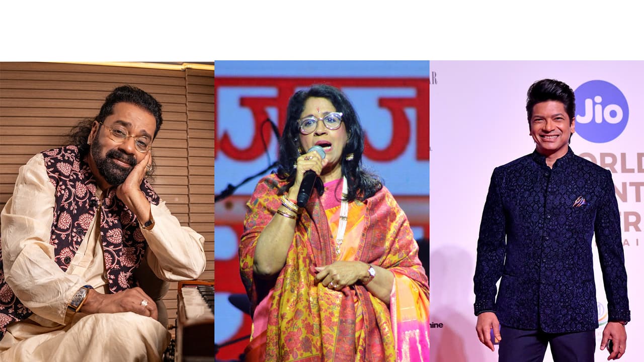 Music icons Kavita Krishnamurthy, Hariharan, Shaan on 90s love songs (Photo/ANI/Hariharan team) Music icons Kavita Krishnamurthy, Hariharan, Shaan on 90s love songs (Photo/ANI/Hariharan team)