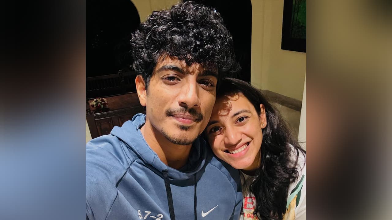 Smriti Mandhana, Palaash Muchhal (Photo/Instagram@smriti_mandhana) Smriti Mandhana, Palaash Muchhal (Photo/Instagram@smriti_mandhana)