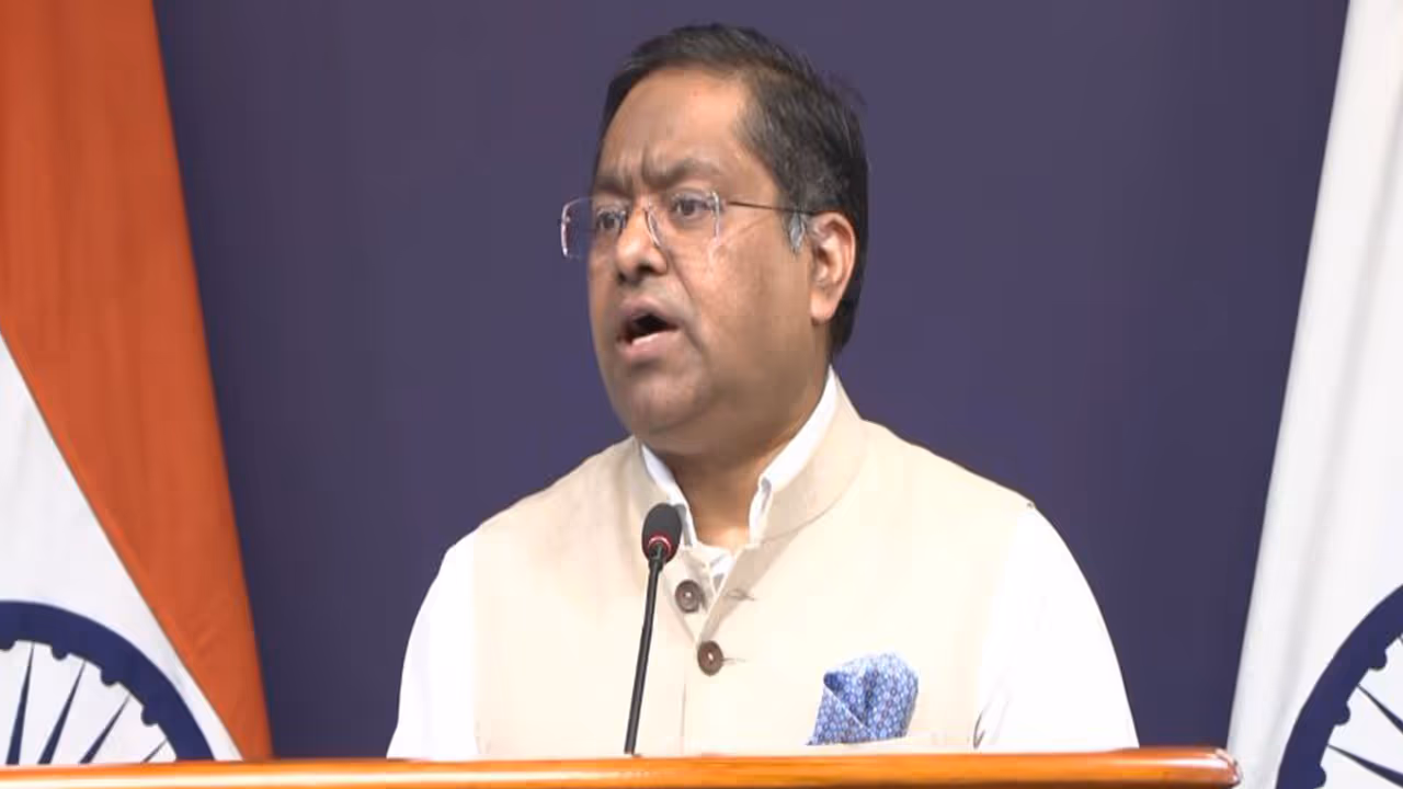 Ministry of External Affairs Spokesperson Randhir Jaiswal (Photo/ANI) Ministry of External Affairs Spokesperson Randhir Jaiswal (Photo/ANI)