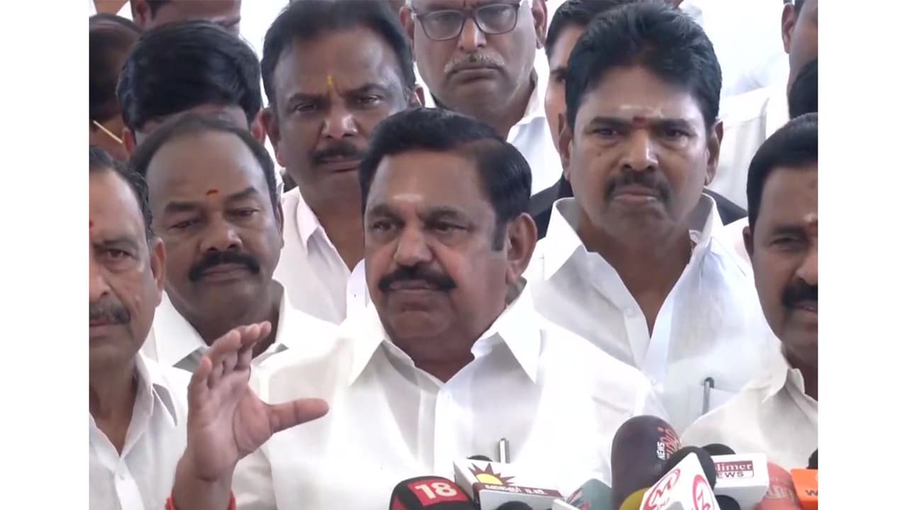 AIADMK General Secretary Edappadi K Palaniswami (Photo/X/ANI) AIADMK General Secretary Edappadi K Palaniswami (Photo/X/ANI)