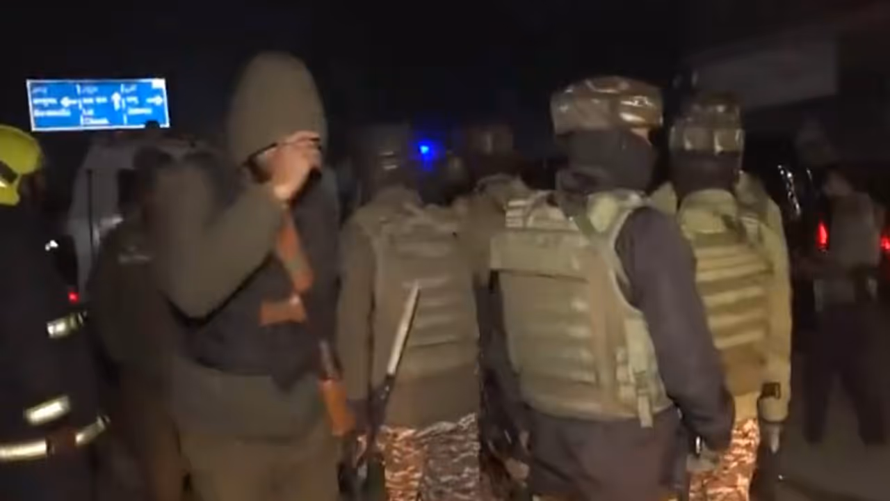 Visuals from the blast site (Photo/ANI)