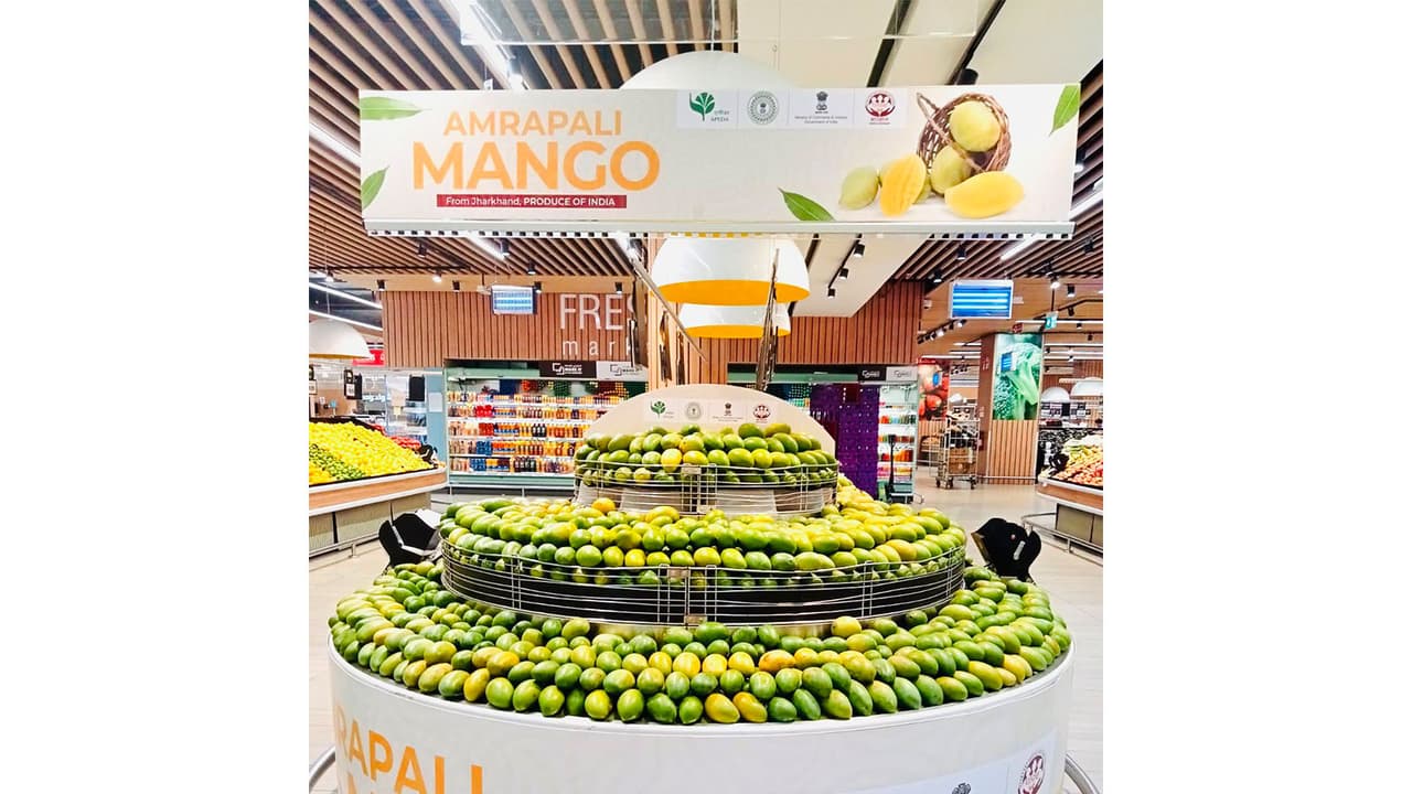 Jharkhand’s Amrapali mangoes (Photo/@PiyushGoyal) Jharkhand’s Amrapali mangoes (Photo/@PiyushGoyal)