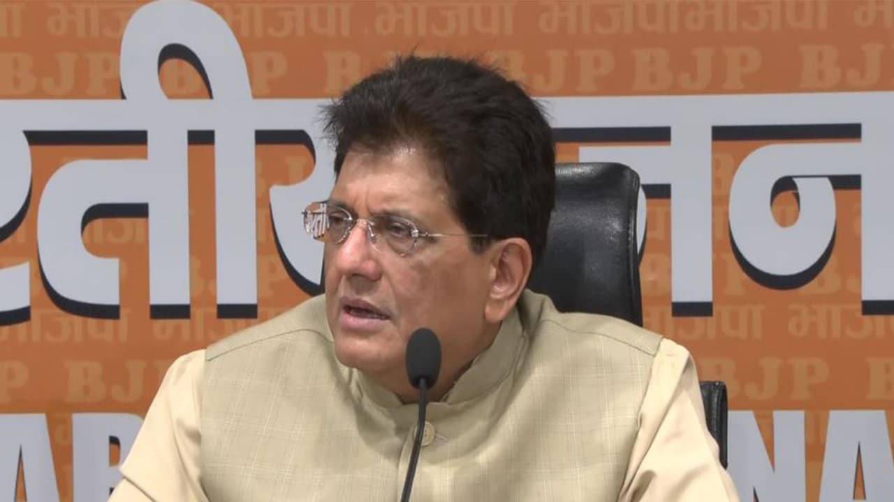 Union Minister Piyush Goyal (Photo/ANI) Union Minister Piyush Goyal (Photo/ANI)